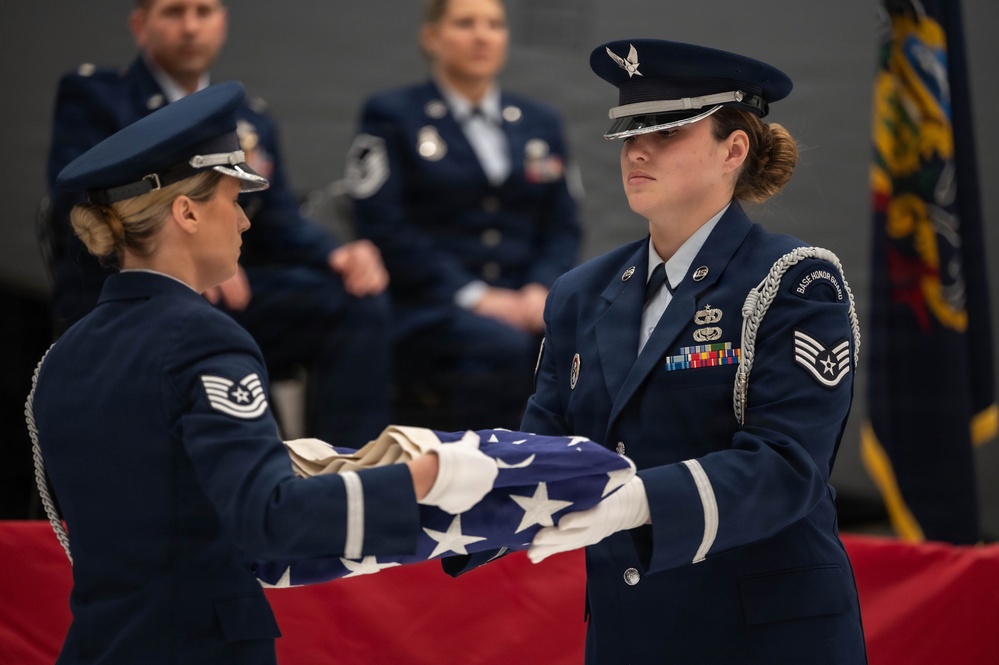 Master Sgt. Tana Sanchez retires after 22 years of service