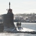 PCU Idaho (SSN 799) Arrives at Submarine Base New London