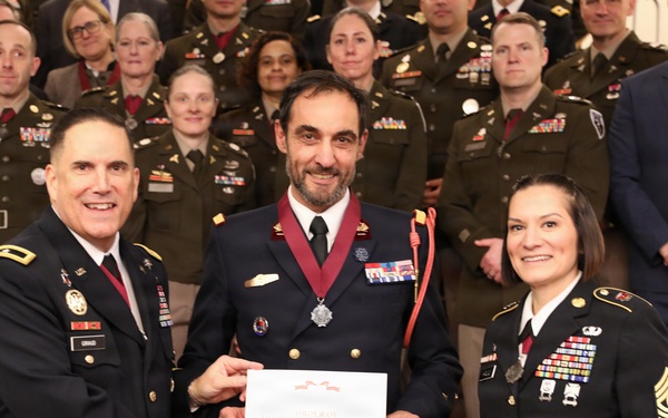 U.S. Army Order of Military Medical Merit (O2M3) presented to Host Nation and Allied Military Medical Partners