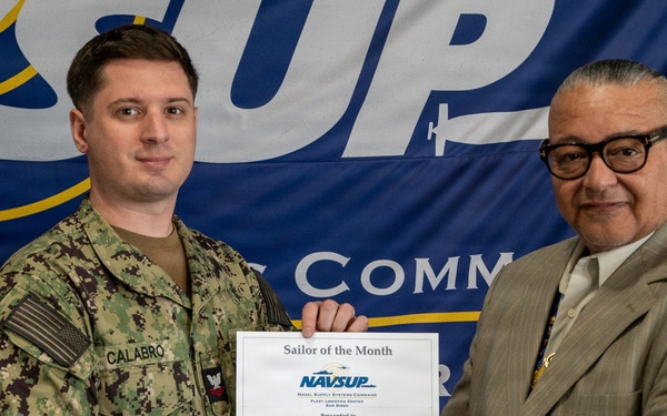 NAVSUP FLC San Diego Code 500 Recognizes Sailors