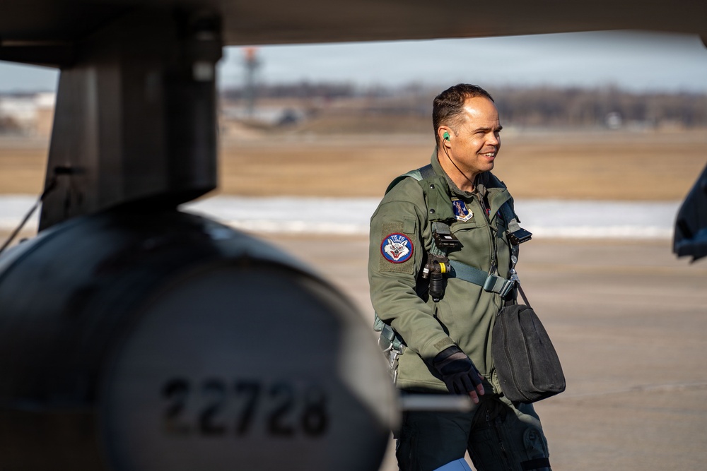 Eskam Closes Command Chapter at the 114th with Final Sortie