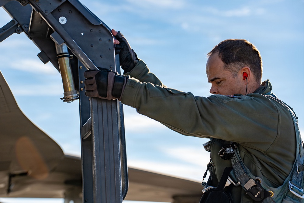 Eskam Closes Command Chapter at the 114th with Final Sortie