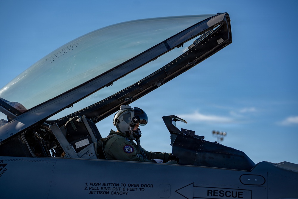 Eskam Closes Command Chapter at the 114th with Final Sortie