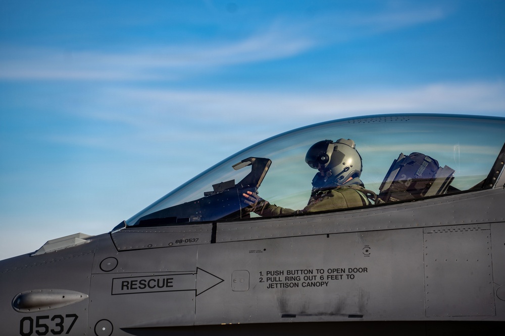 Eskam Closes Command Chapter at the 114th with Final Sortie
