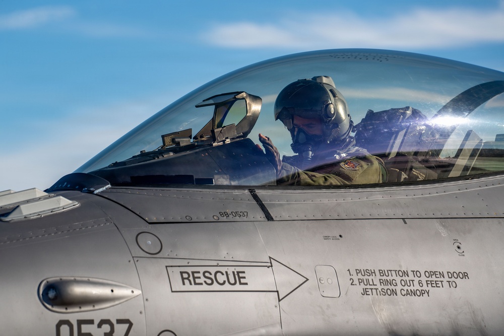 Eskam Closes Command Chapter at the 114th with Final Sortie