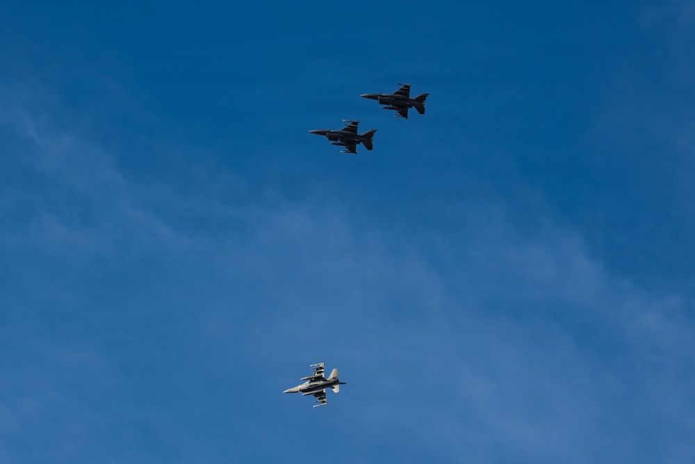 Eskam Closes Command Chapter at the 114th with Final Sortie