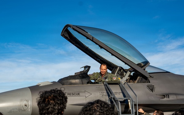 Eskam Closes Command Chapter at the 114th with Final Sortie