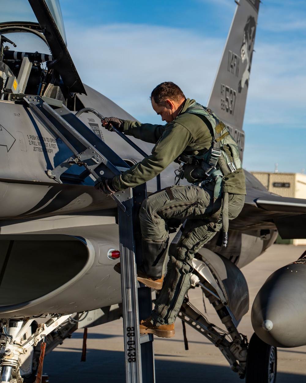 Eskam Closes Command Chapter at the 114th with Final Sortie