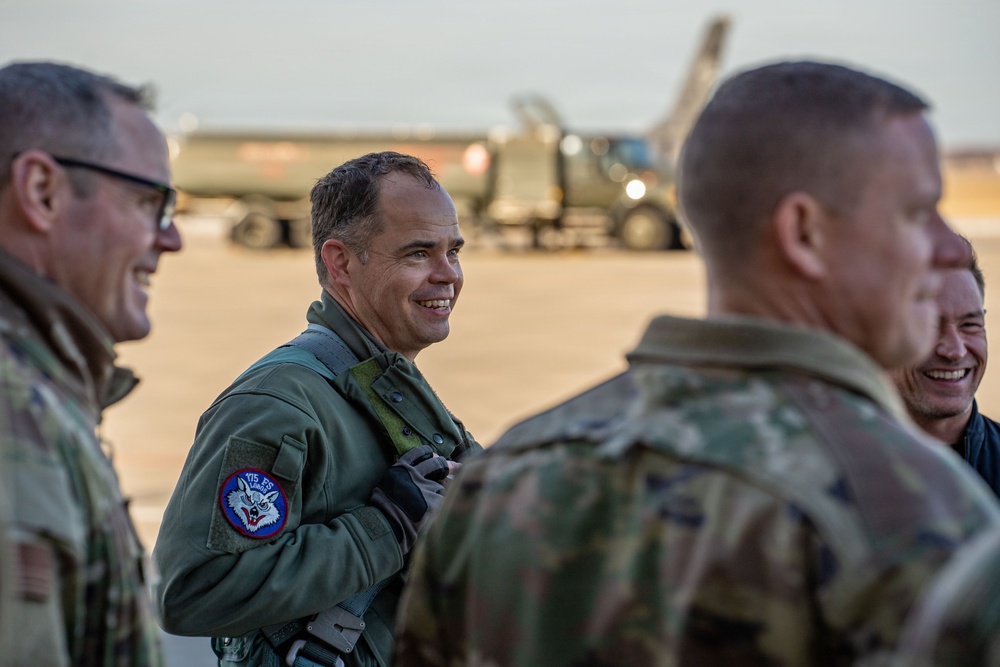 Eskam Closes Command Chapter at the 114th with Final Sortie