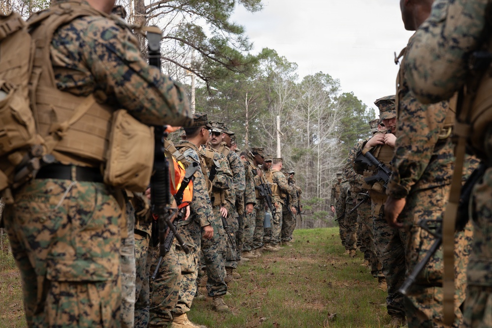 U.S. Marines with Truck Company, 23d Marine Regiment completes known distance range