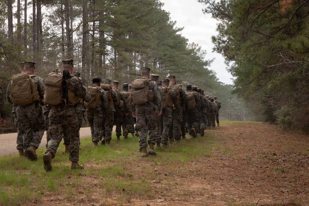 U.S. Marines with Truck Company, 23d Marine Regiment completes known distance range