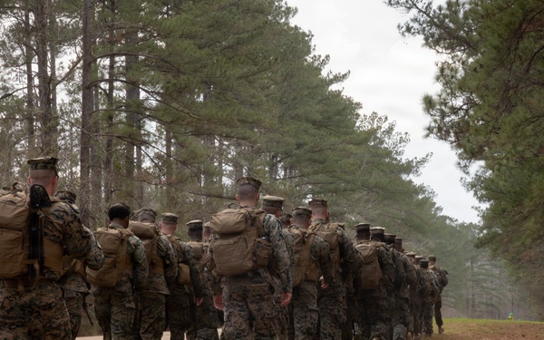 U.S. Marines with Truck Company, 23d Marine Regiment completes known distance range