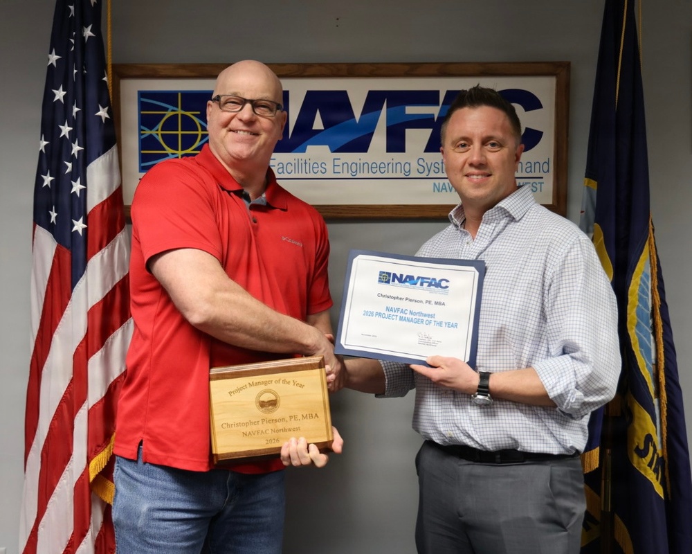 NAVFAC Northwest Recognizes 2026 Engineers, Project Manager, and Architect of the Year