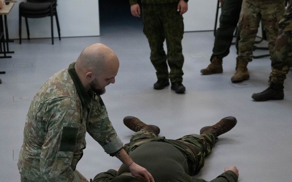 U.S. Army Soldiers Facilitate CLS Course with Lithuanian Riflemen’s Union during Unified Partners '26