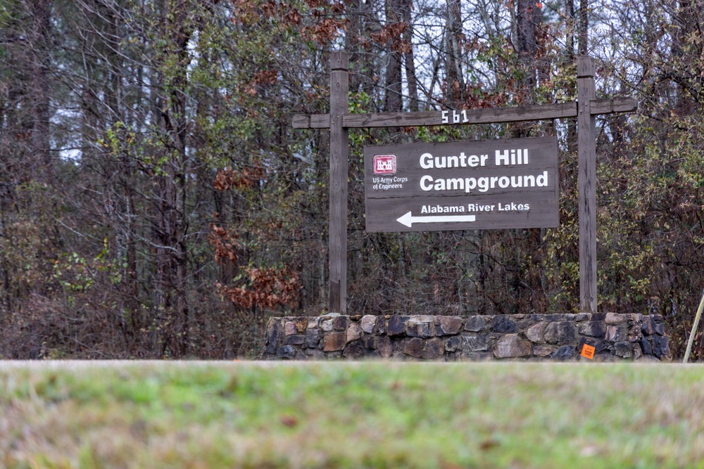Gunter Hill Campground at Alabama River Lakes