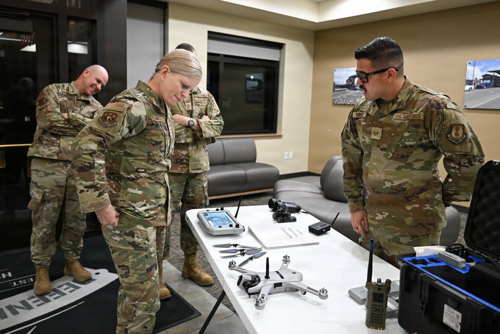 AFSC Leadership visits Hill Air Force Base