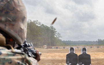 U.S. Marines with Truck Company, 23d Marine Regiment completes known distance range