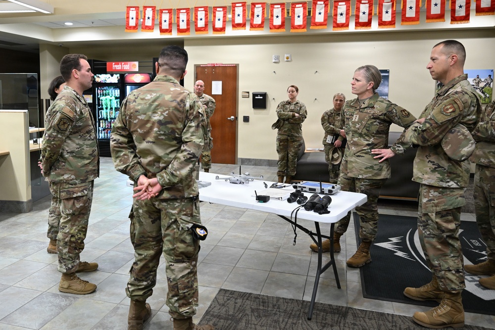 AFSC Leadership visits Hill Air Force Base