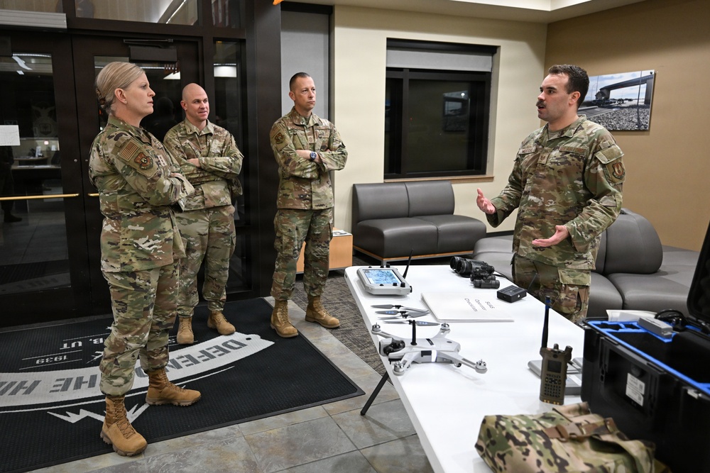 AFSC Leadership visits Hill Air Force Base