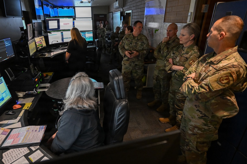 AFSC Leadership visits Hill Air Force Base