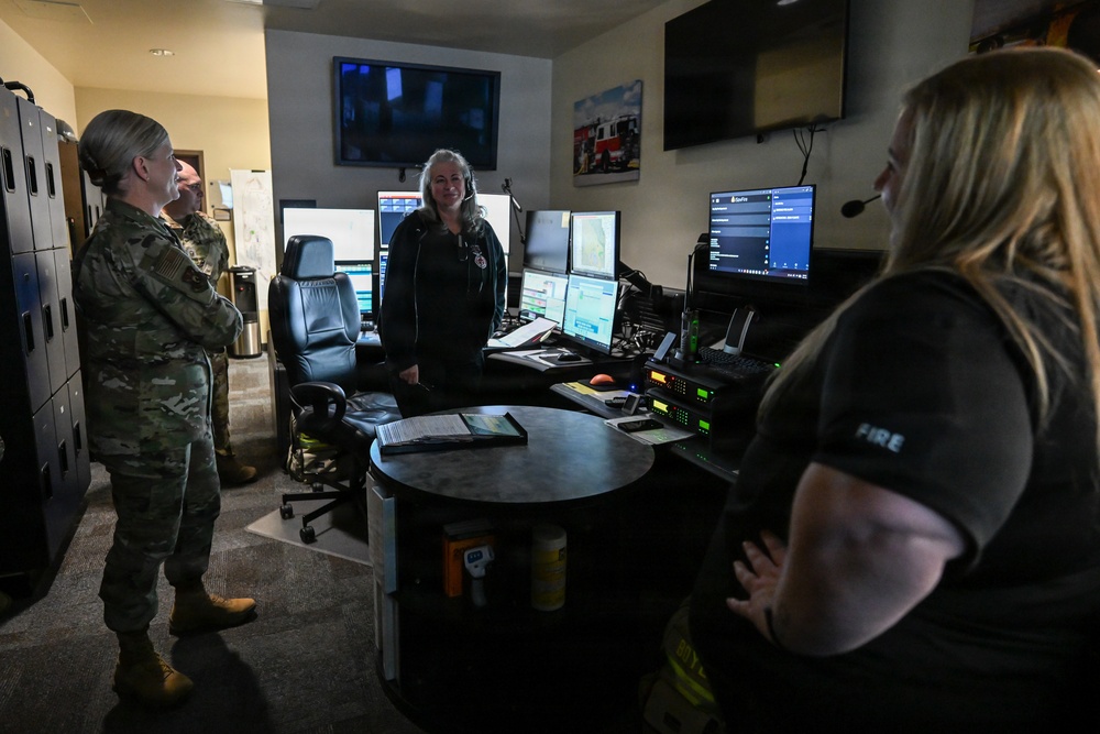 AFSC Leadership visits Hill Air Force Base