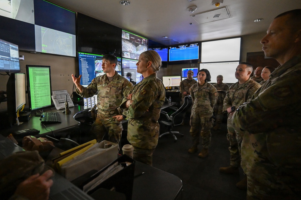 AFSC Leadership visits Hill Air Force Base