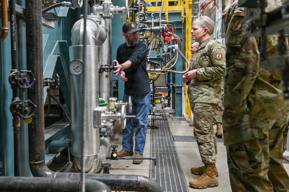 AFSC Leadership visits Hill Air Force Base