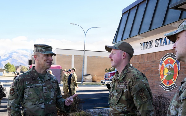 AFSC leadership visits Hill AFB