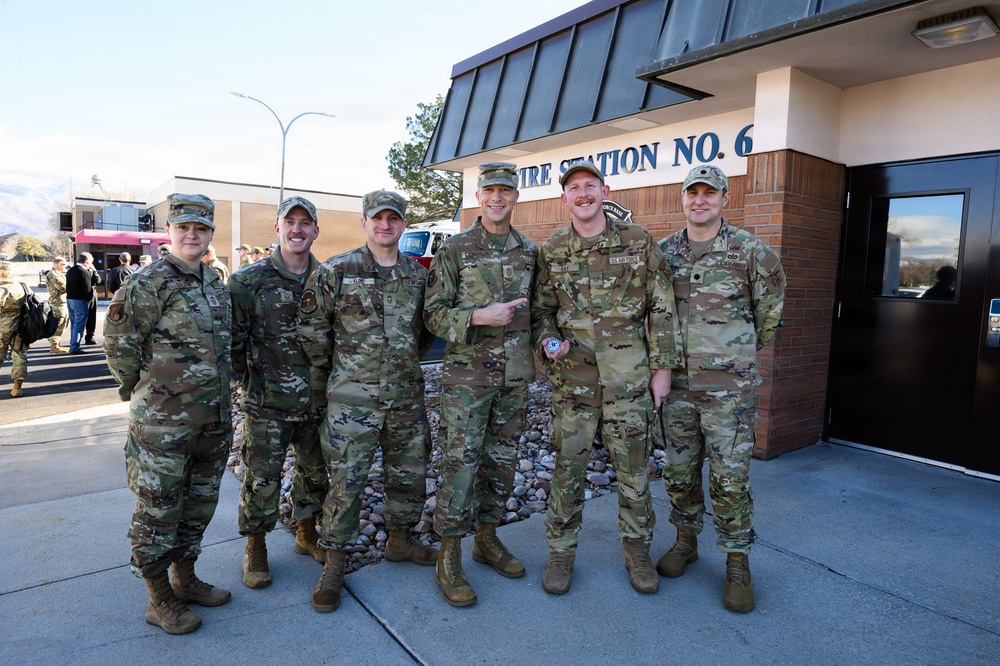 AFSC leadership visits Hill AFB