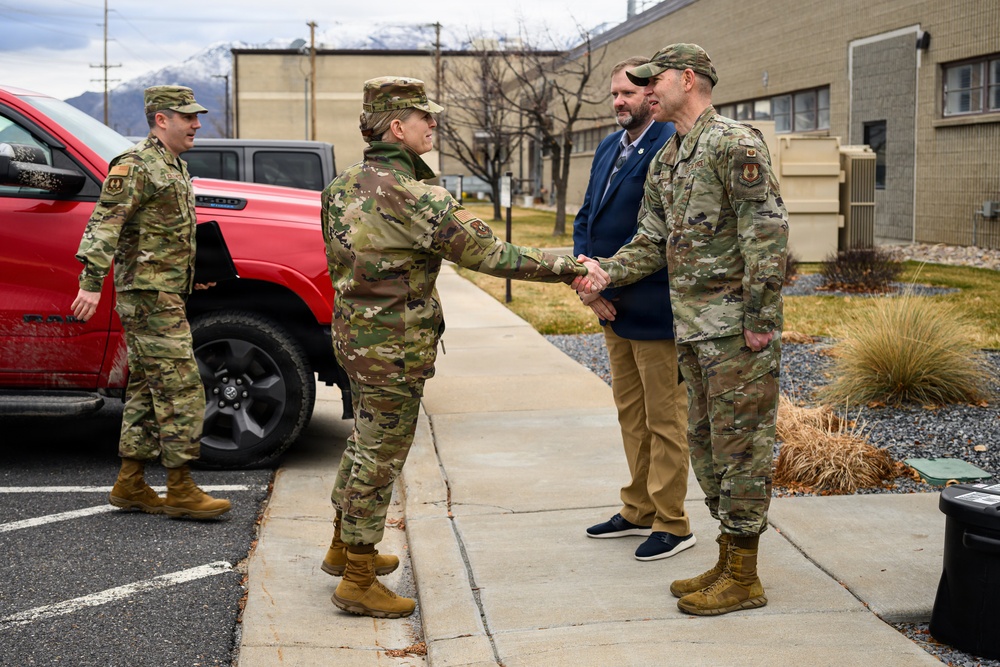 AFSC leadership visits Hill AFB