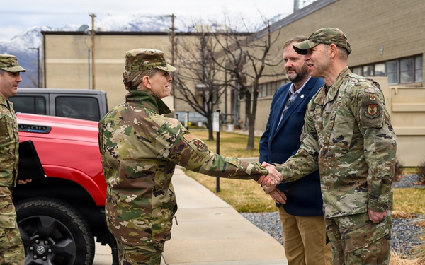 AFSC leadership visits Hill AFB