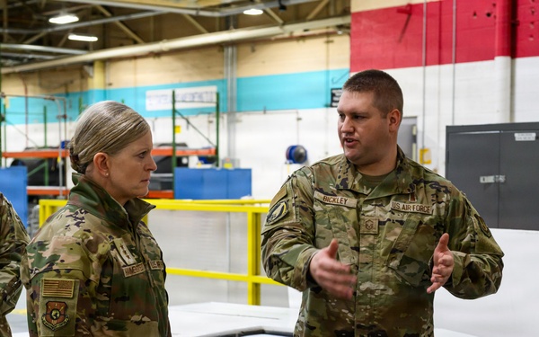 AFSC leadership visits Hill AFB