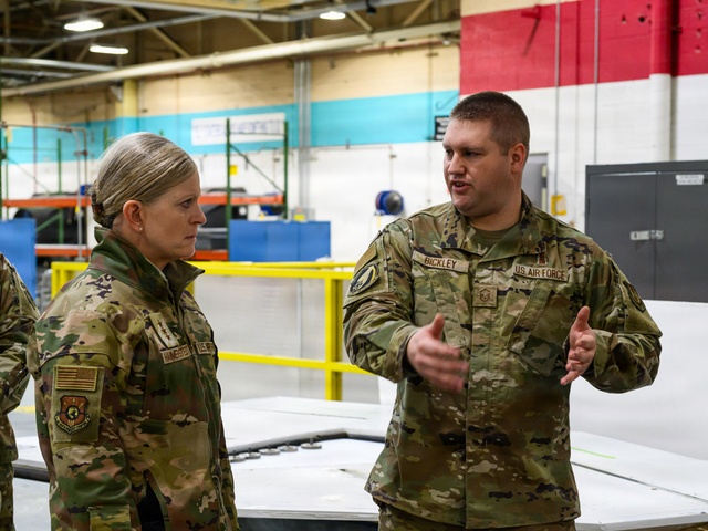 AFSC leadership visits Hill AFB