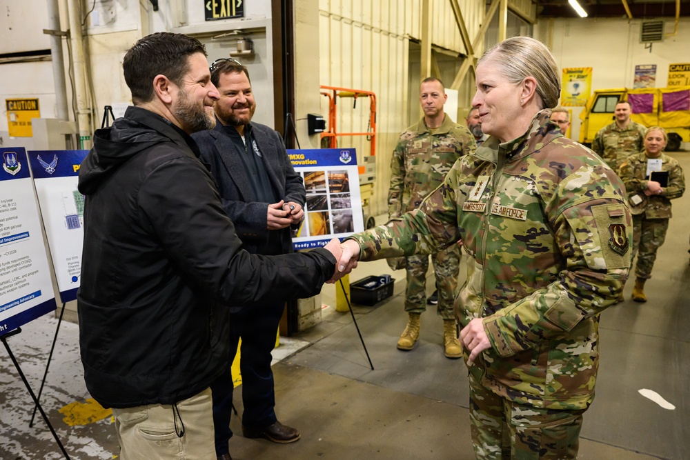 AFSC leadership visits Hill AFB