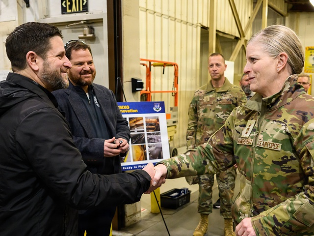 AFSC leadership visits Hill AFB