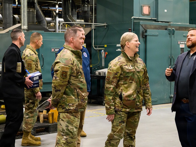 AFSC leadership visits Hill AFB