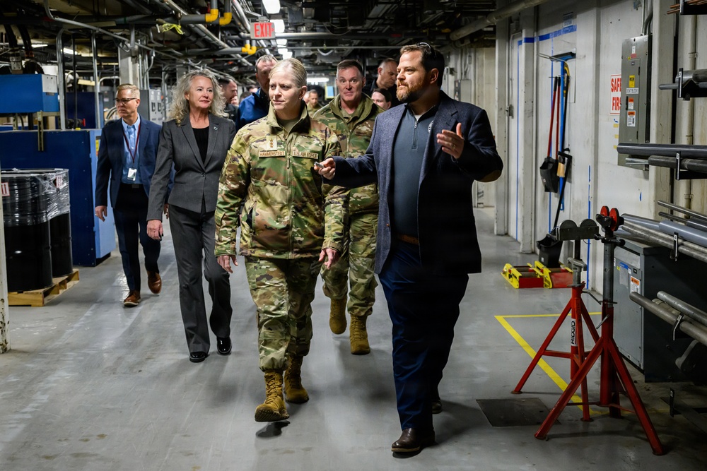 AFSC leadership visits Hill AFB