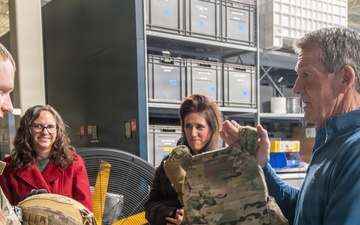 AFSC Leadership visits Hill Air Force Base