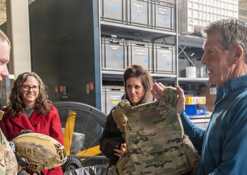 AFSC Leadership visits Hill Air Force Base