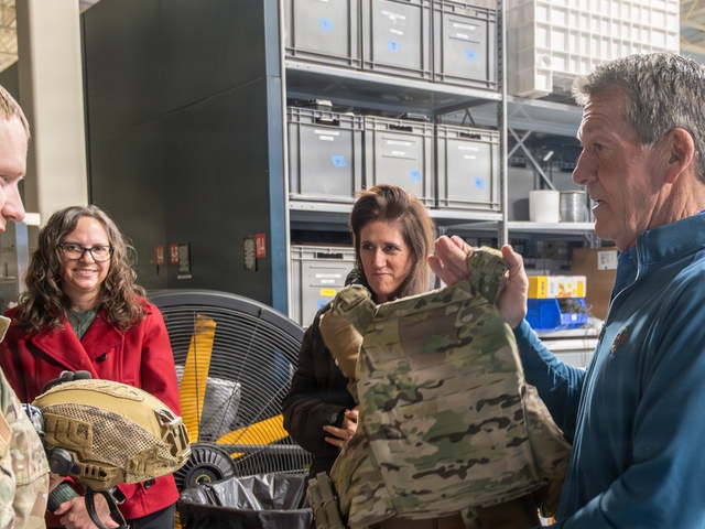 AFSC Leadership visits Hill Air Force Base