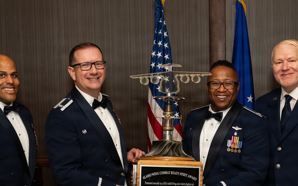 433rd AW Leaders, Air Force Cross Recipient Recognize Readiness and Excellence