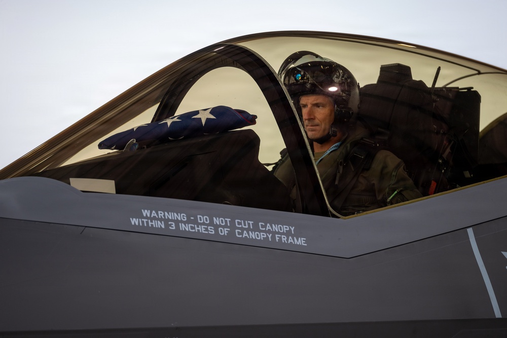 Florida Air National Guard Captain Honors Grandfather's Legacy with F-35A Flag Flight