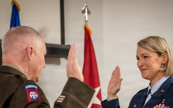 Adams promoted to colonel