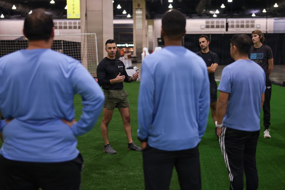 Marines Train with Coaches at USCC 2026