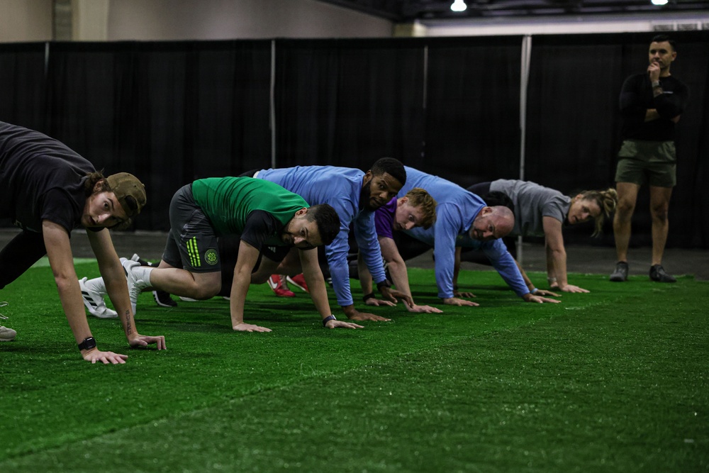 Marines Train with Coaches at USCC 2026