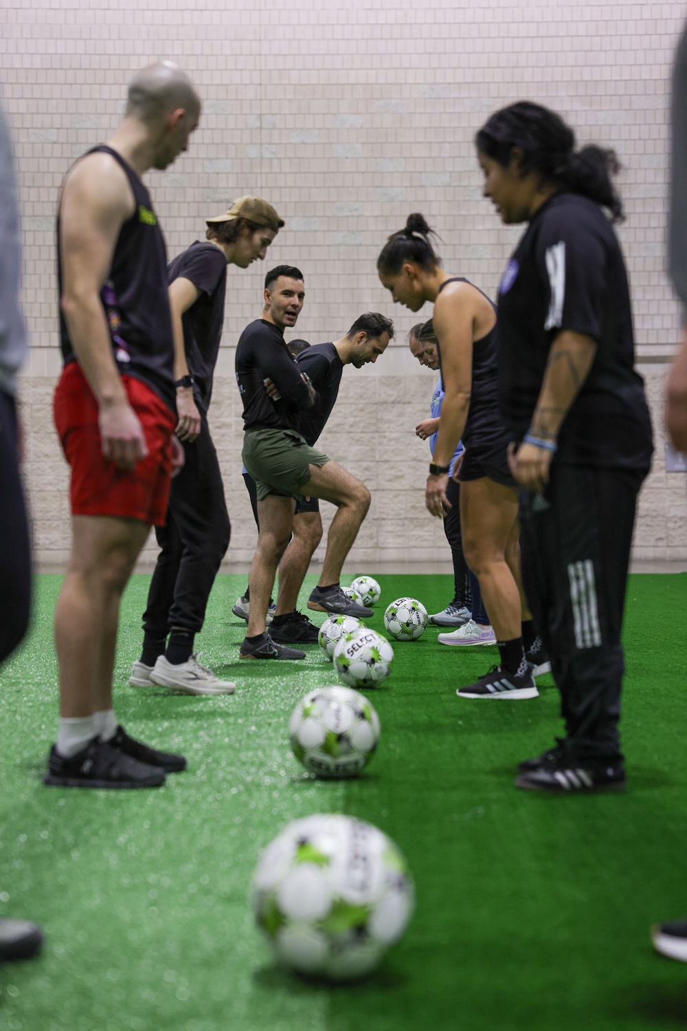 Marines Train with Coaches at USCC 2026