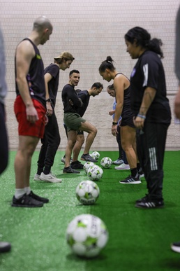 Marines Train with Coaches at USCC 2026