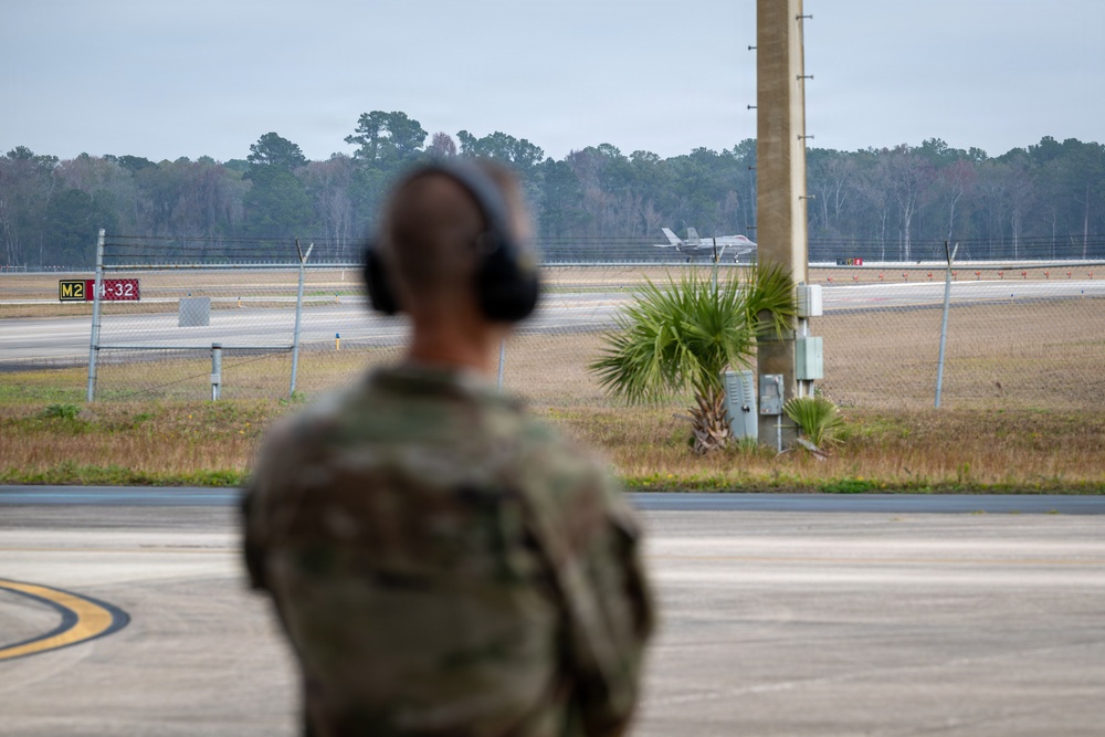 Florida Air National Guard Captain Honors Grandfather's Legacy with F-35A Flag Flight