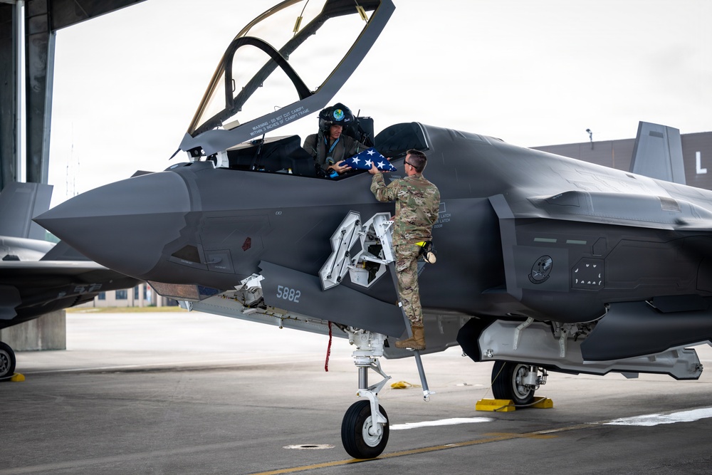 Florida Air National Guard Captain Honors Grandfather's Legacy with F-35A Flag Flight