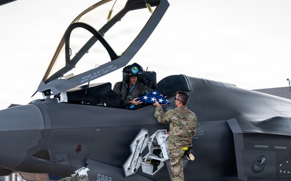 Florida Air National Guard Captain Honors Grandfather's Legacy with F-35A Flag Flight